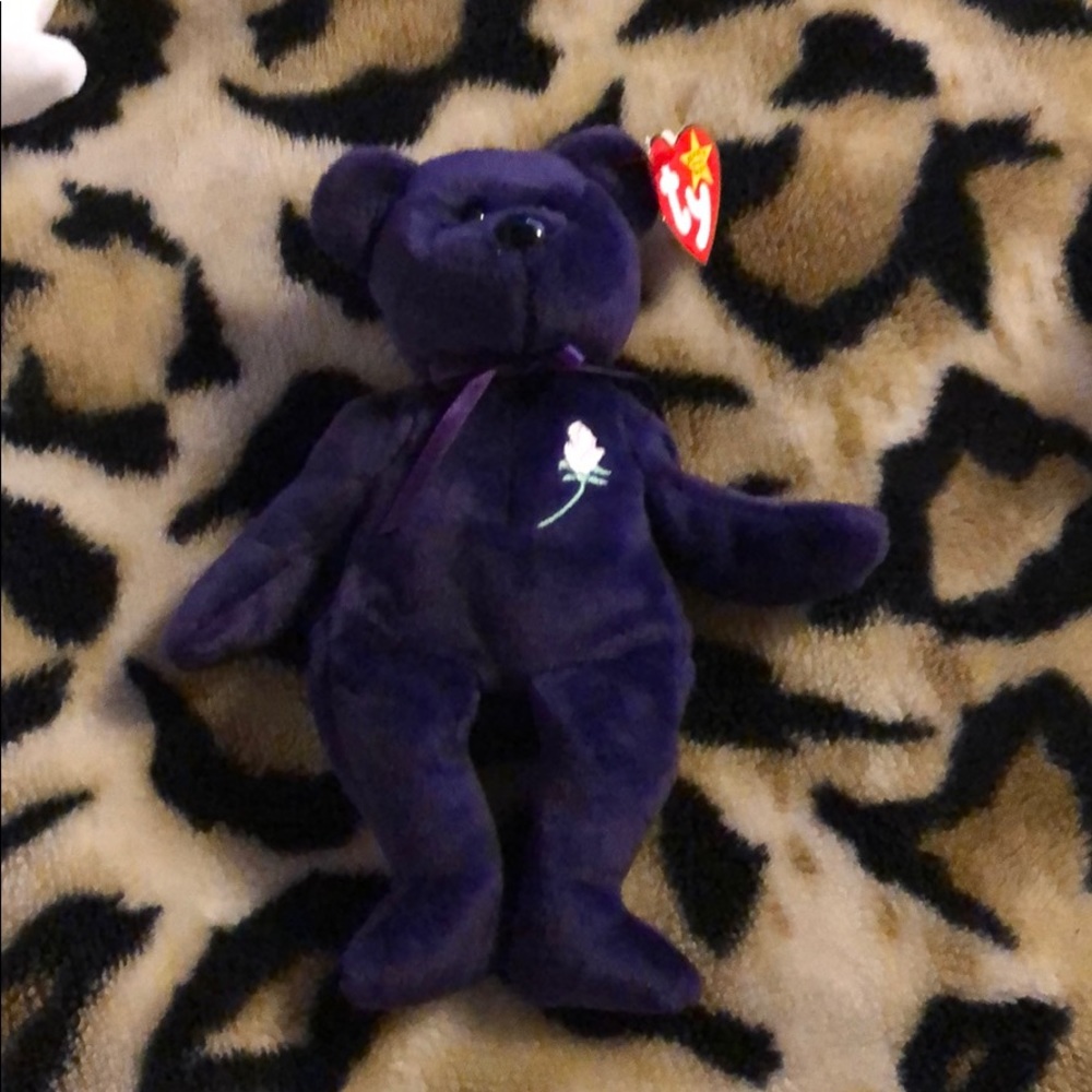 Princess Diana rare beanie baby